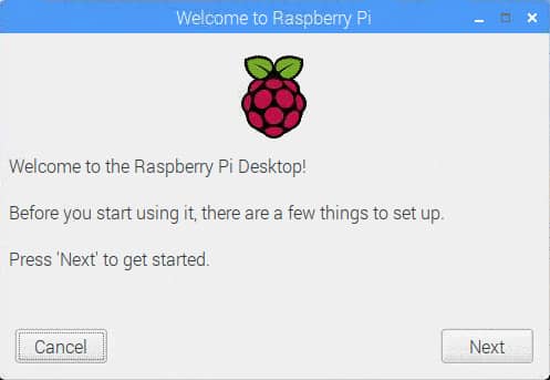 Raspberry pi セットアップ開始